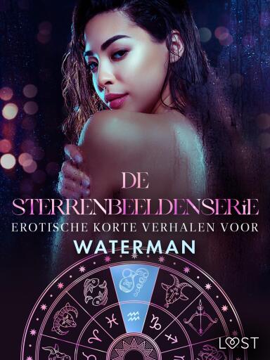 Portada del libro «De Sterrenbeeldenserie: erotische korte verhalen voor Waterman», de Camille Bech, B. J. Hermansson