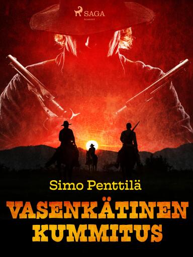 Portada del libro «Vasenkätinen kummitus», de Simo Penttilä