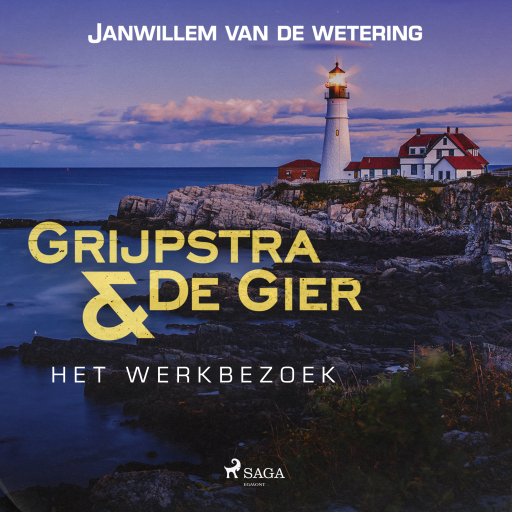 Portada del audiolibro «Het werkbezoek», de Janwillem van de Wetering