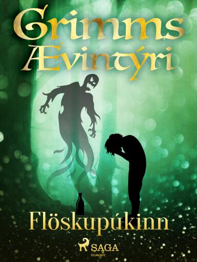 Portada del libro «Flöskupúkinn», de Grimmsbræður