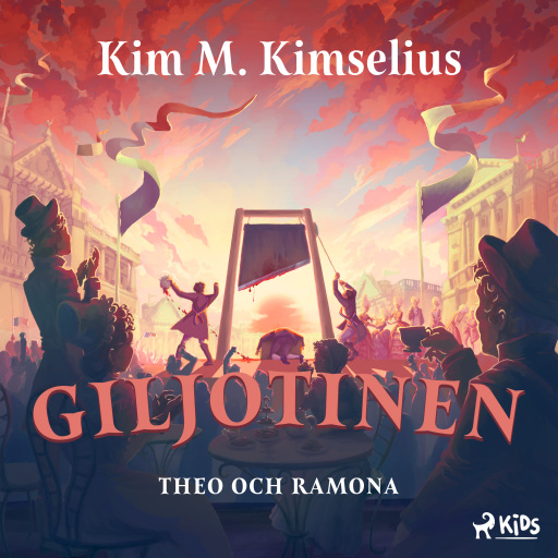 Portada del audiolibro «Giljotinen», de Kim M. Kimselius