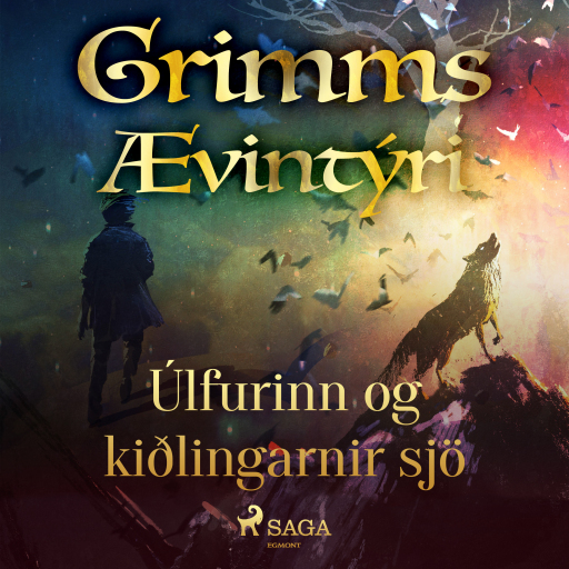 Portada del audiolibro «Úlfurinn og kiðlingarnir sjö», de Grimmsbræður