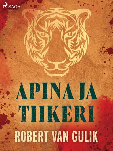 Portada del libro «Apina ja tiikeri», de Robert van Gulik