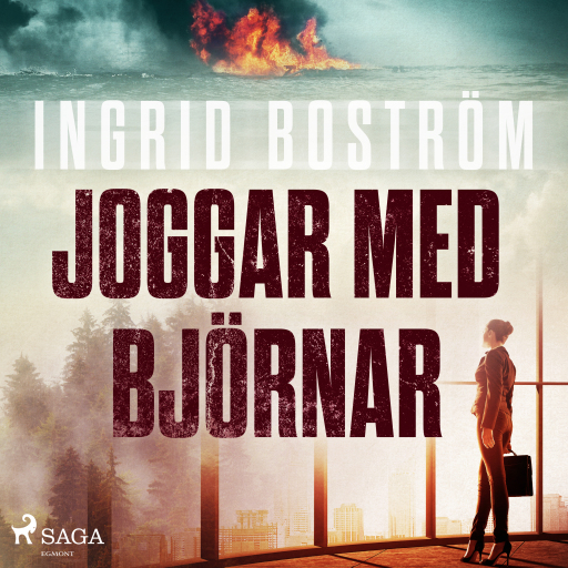 Portada del audiolibro «Joggar med björnar», de Ingrid Boström