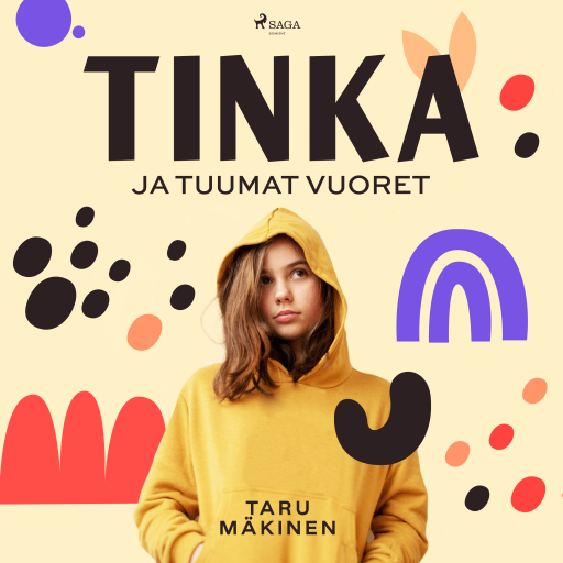 Portada del audiolibro «Tinka ja tummat vuoret», de Taru Mäkinen