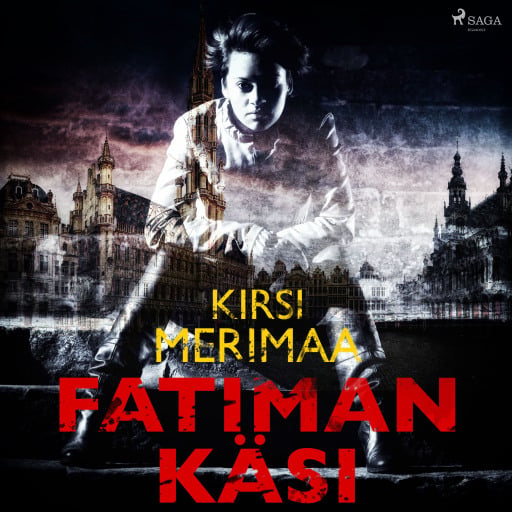 Portada del audiolibro «Fatiman käsi», de Kirsi Merimaa