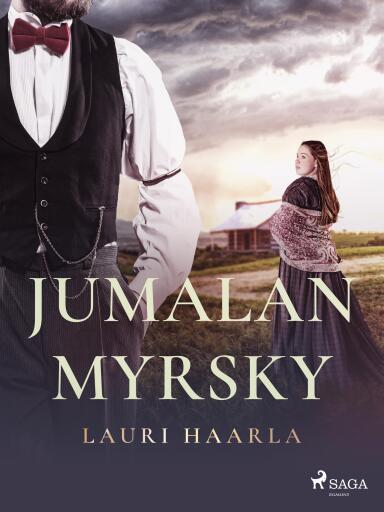 Portada del libro «Jumalan myrsky», de Lauri Haarla