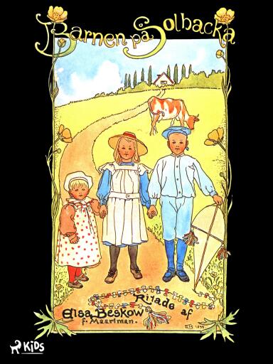 Portada del libro «Barnen på Solbacka», de Elsa Beskow