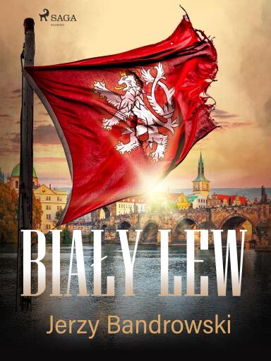 Portada del libro «Biały lew», de Jerzy Bandrowski