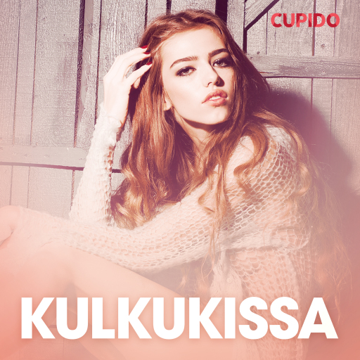Portada del audiolibro «Kulkukissa – eroottinen novelli», de Cupido