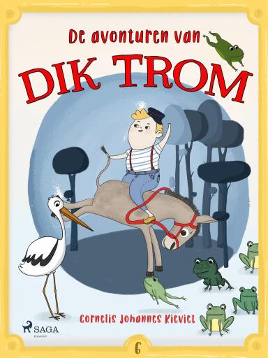 Portada del libro «De avonturen van Dik Trom», de Cornelis Johannes Kieviet