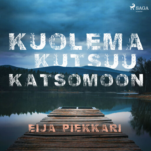 Portada del audiolibro «Kuolema kutsuu katsomoon», de Eija Piekkari