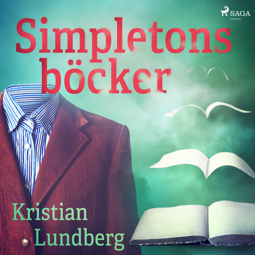 Portada del audiolibro «Simpletons böcker», de Kristian Lundberg