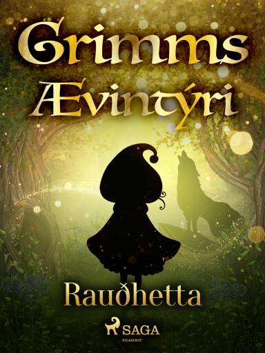 Portada del libro «Rauðhetta», de Grimmsbræður