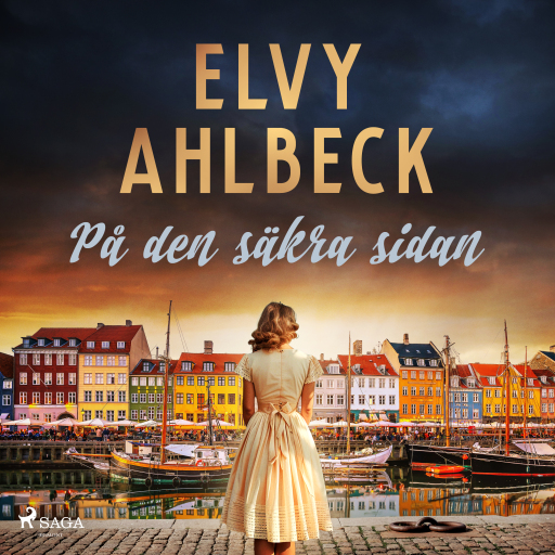 Portada del audiolibro «På den säkra sidan», de Elvy Ahlbeck
