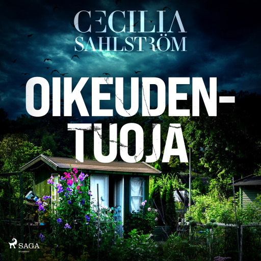 Portada del audiolibro «Oikeudentuoja», de Cecilia Sahlström