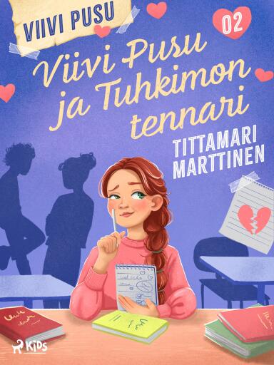 Portada del libro «Viivi Pusu ja Tuhkimon tennari», de Tittamari Marttinen