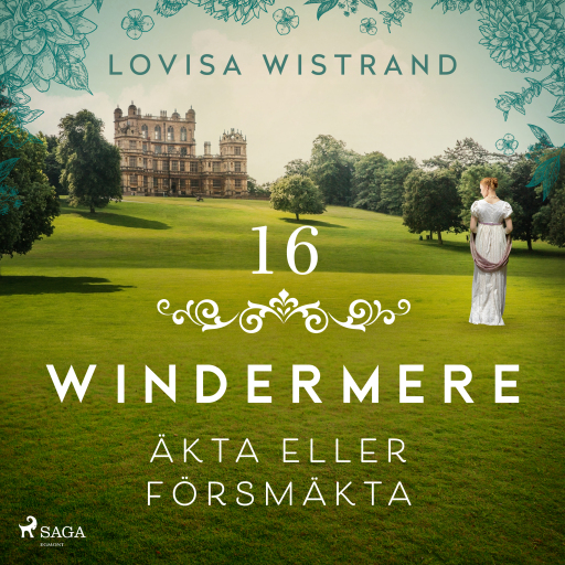 Portada del audiolibro «Äkta eller försmäkta», de Lovisa Wistrand