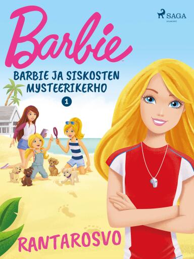Portada del libro «Barbie ja siskosten mysteerikerho 1 - Rantarosvo», de Mattel