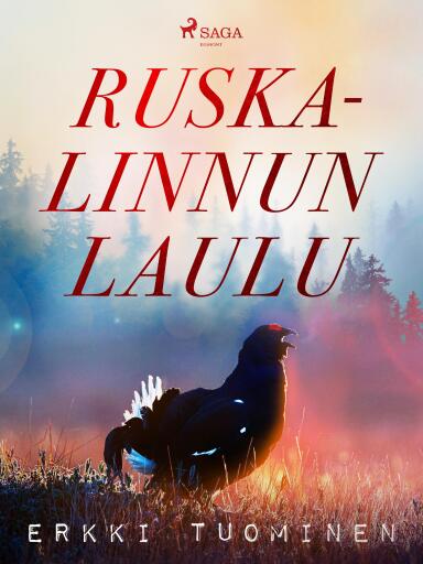 Portada del libro «Ruskalinnun laulu», de Erkki Tuominen