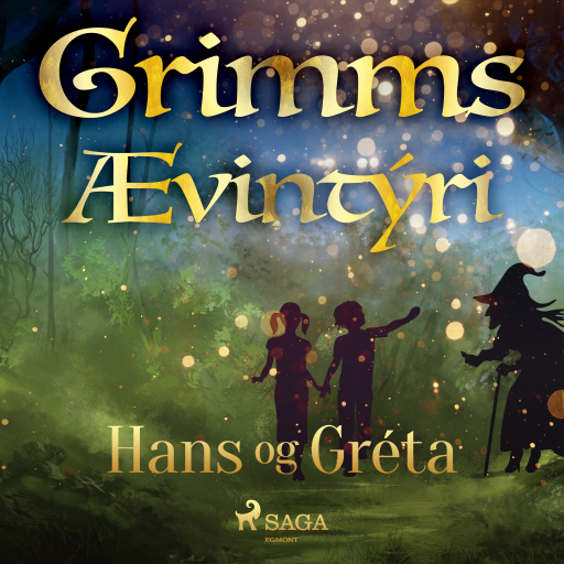 Portada del audiolibro «Hans og Gréta», de Grimmsbræður
