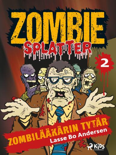 Portada del libro «Zombilääkärin tytär», de Lasse Bo Andersen
