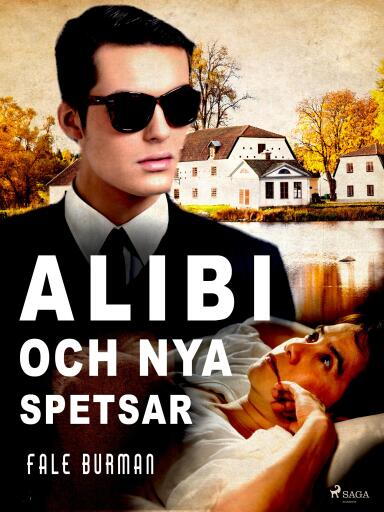 Portada del libro «Alibi och nya spetsar», de Fale Burman