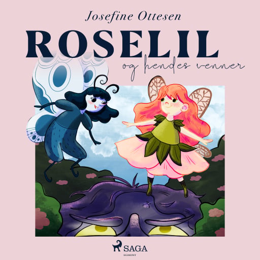 Portada del audiolibro «Roselil 1. Roselil og hendes venner», de Josefine Ottesen