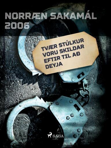 Portada del libro «Tvær stúlkur voru skildar eftir til að deyja», de Forfattere Diverse