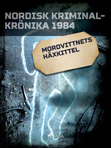 Portada del libro «Mordvittnets häxkittel», de Diverse