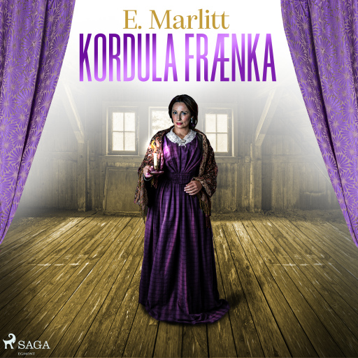 Portada del audiolibro «Kordula frænka», de E. Marlitt
