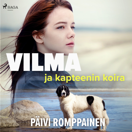 Portada del audiolibro «Vilma ja kapteenin koira», de Päivi Romppainen