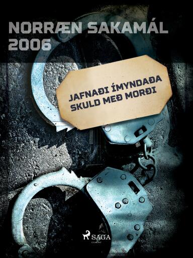 Portada del libro «Jafnaði ímyndaða skuld með morði», de Forfattere Diverse