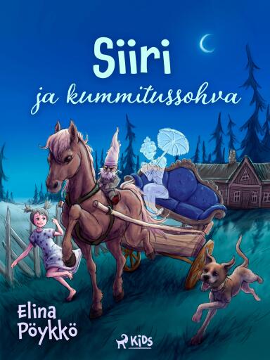 Portada del libro «Siiri ja kummitussohva», de Elina Pöykkö