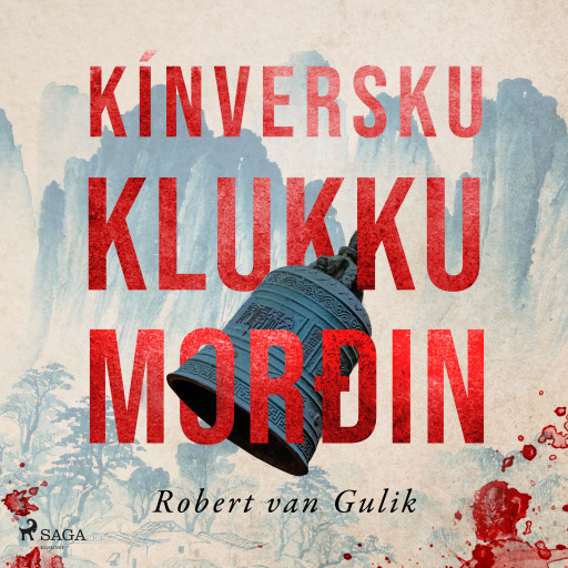 Portada del audiolibro «Kínversku klukkumorðin», de Robert van Gulik