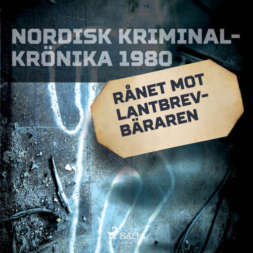 Portada del audiolibro «Rånet mot lantbrevbäraren», de Diverse