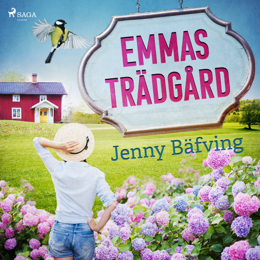 Portada del audiolibro «Emmas trädgård», de Jenny Bäfving