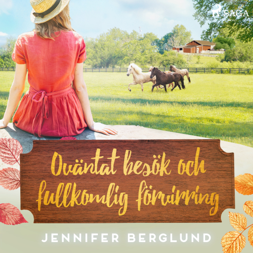 Portada del audiolibro «Oväntat besök och fullkomlig förvirring», de Jennifer Berglund