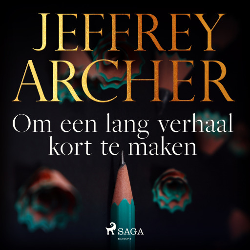 Portada del audiolibro «Om een lang verhaal kort te maken», de Jeffrey Archer