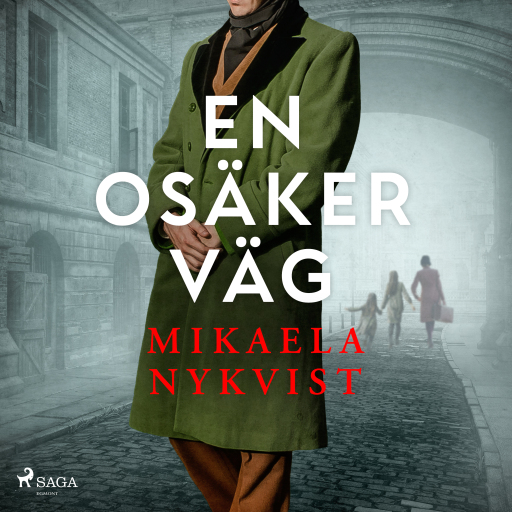 Portada del audiolibro «En osäker väg», de Mikaela Nykvist