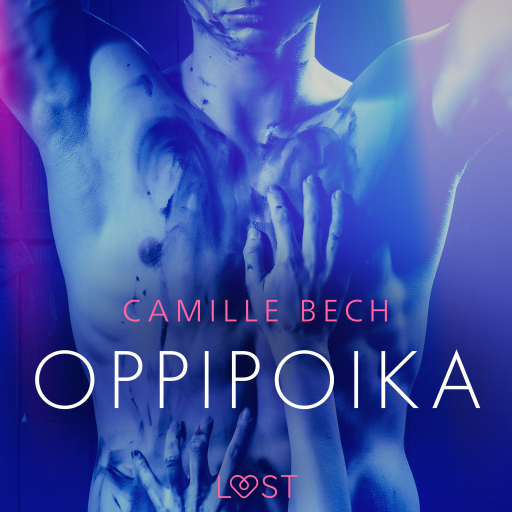 Portada del audiolibro «Oppipoika – eroottinen novelli», de Camille Bech
