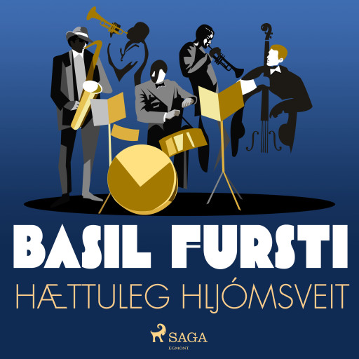 Portada del audiolibro «Basil fursti: Hættuleg hljómsveit», de Óþekktur
