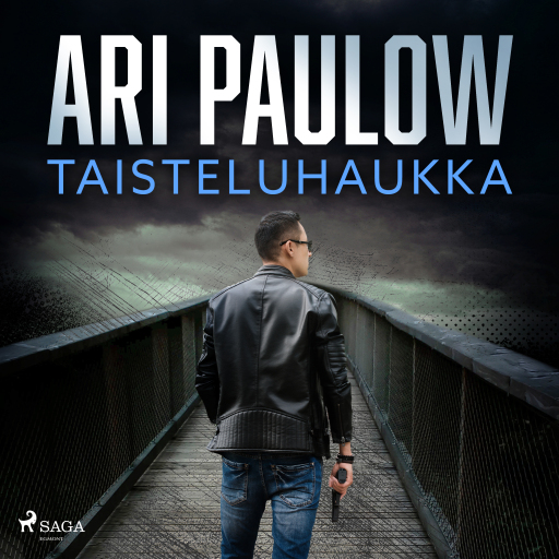 Portada del audiolibro «Taisteluhaukka», de Ari Paulow