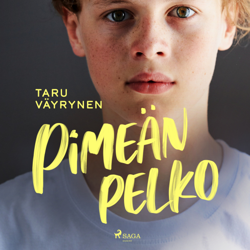 Portada del audiolibro «Pimeän pelko», de Taru Väyrynen