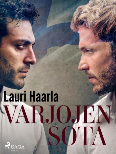 Portada del libro «Varjojen sota», de Lauri Haarla