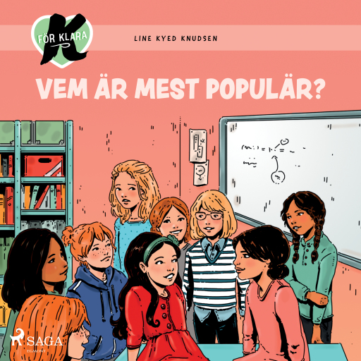 Portada del audiolibro «K för Klara 20 - Vem är mest populär?», de Line Kyed Knudsen