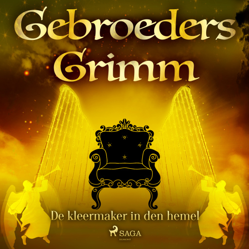 Portada del audiolibro «De kleermaker in den hemel», de De gebroeders Grimm
