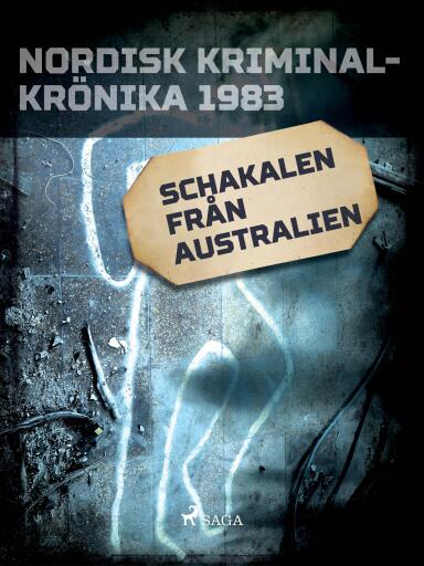 Portada del libro «Schakalen från Australien», de Diverse