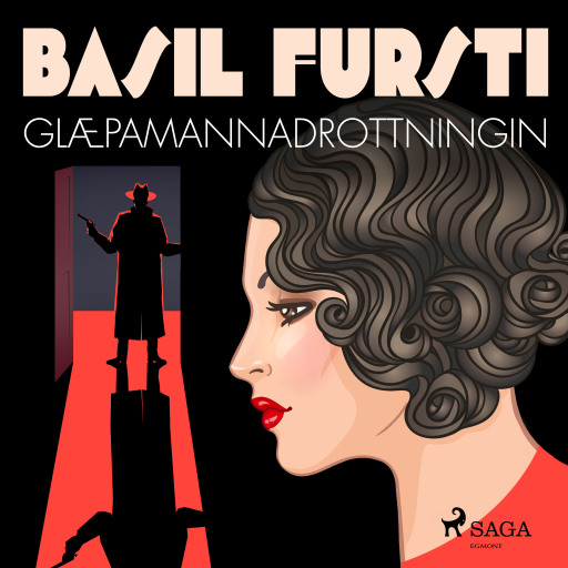 Portada del audiolibro «Basil fursti: Glæpamannadrottningin», de Óþekktur