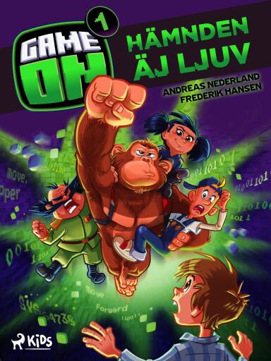 Portada del libro «Game on: Hämnden äj ljuv», de Andreas Nederland, frederik hansen
